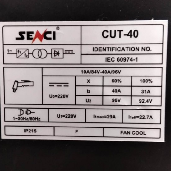 Плазморез SENCI IGBT CUT-40 инверторный